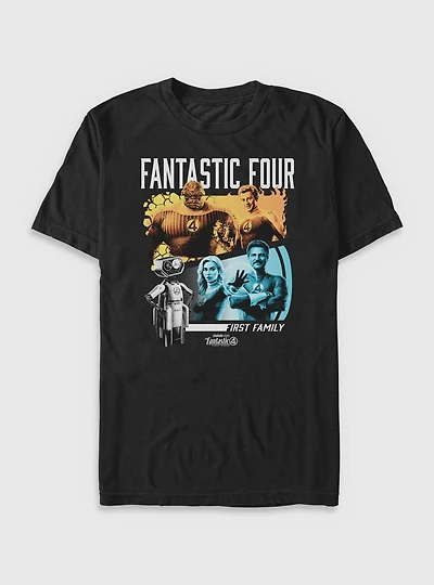 Marvel The Fantastic Four: First Steps Family Big & Tall T-Shirt