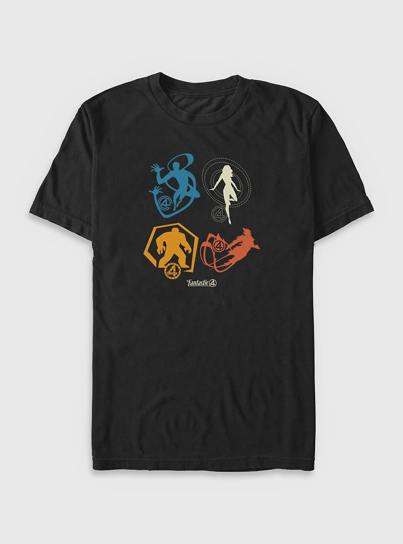 Marvel The Fantastic Four: First Steps Icons Big & Tall T-Shirt