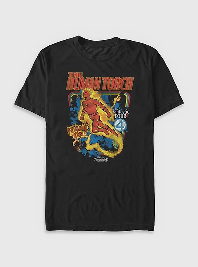Marvel The Fantastic Four: First Steps Blazing Storm Big & Tall T-Shirt Box Lunch Exclusive