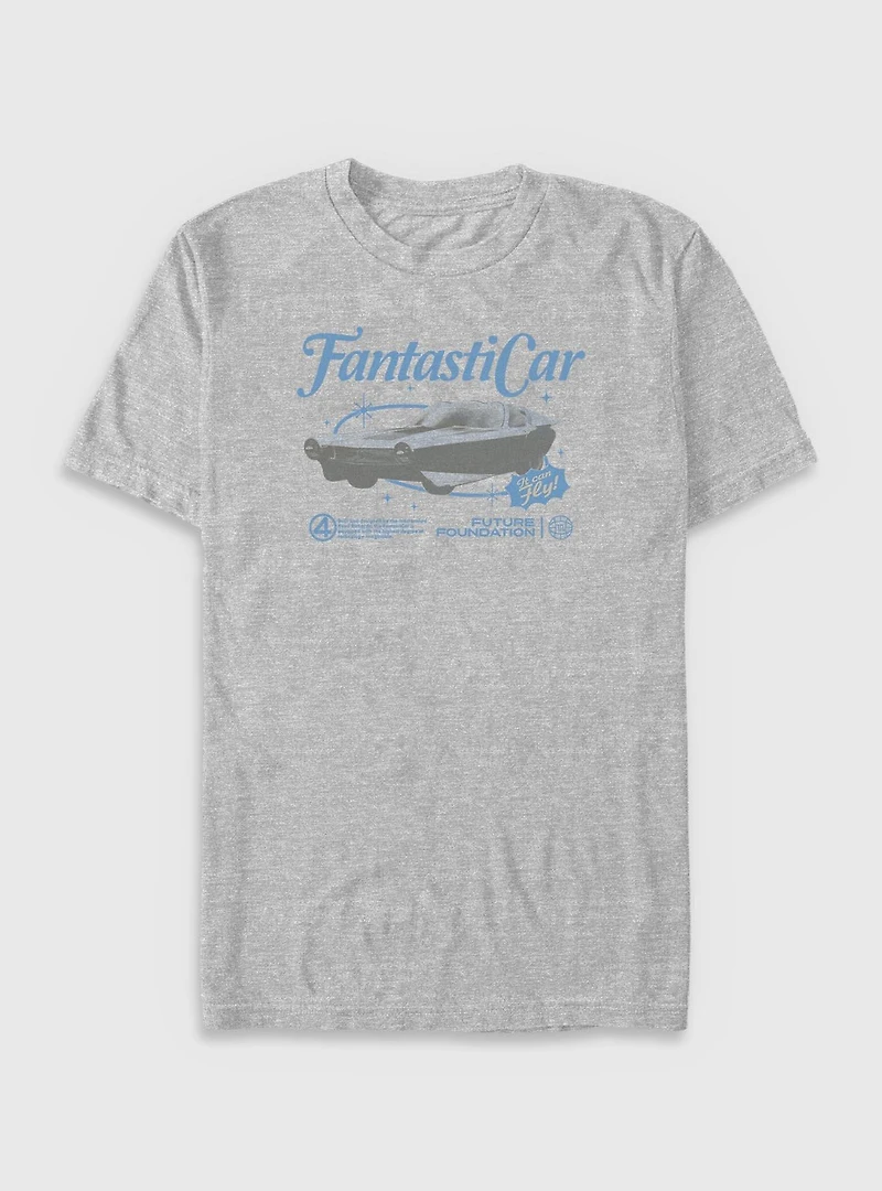 Marvel The Fantastic Four: First Steps Retro Car Big & Tall T-Shirt Box Lunch Exclusive