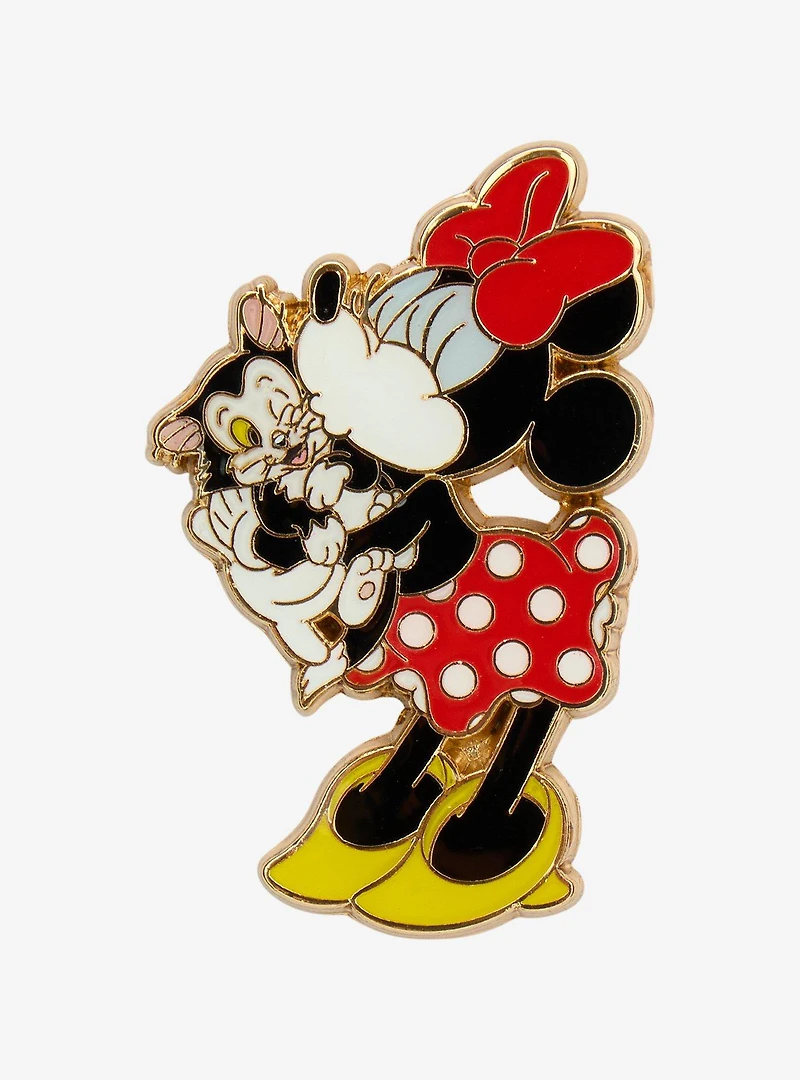 Loungefly Disney Minnie & Figaro Enamel Pin — BoxLunch Exclusive