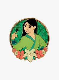 Loungefly Disney Mulan Flower Enamel Pin — BoxLunch Exclusive