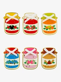 Loungefly Disney Mickey and Friends Jam Jar Ribbon Blind Box Enamel Pin — BoxLunch Exclusive