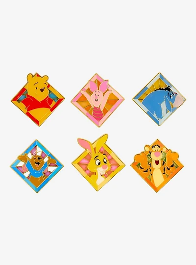 Loungefly Disney Winnie the Pooh Diamond Blind Box Enamel Pin — BoxLunch Exclusive