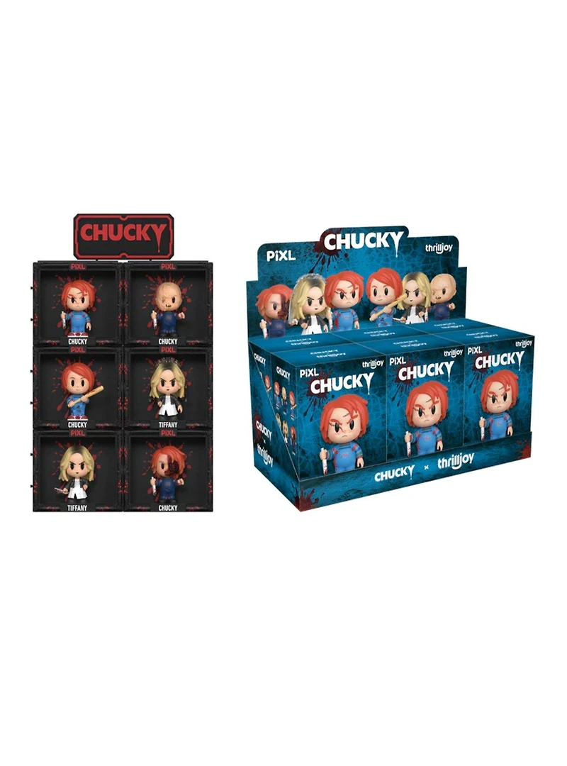 Thrilljoy Chucky Pixl Blind Box Figure
