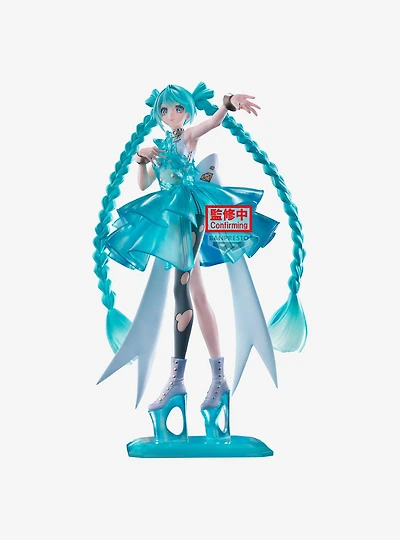 Bandai Namco Vocaloid Banpresto Evolve Clearluxe Hatsune Miku (EmeraldGem) Figure