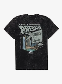 Jurassick World Rebirth Apex Predator Mineral Wash T-Shirt