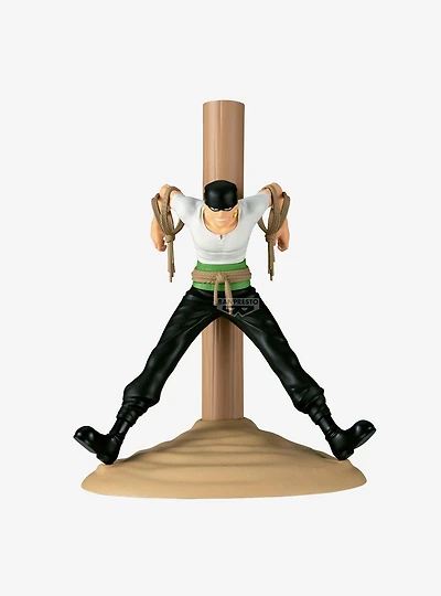 Bandai Namco One Piece FigLife! Pirate Hunter Zoro Figure