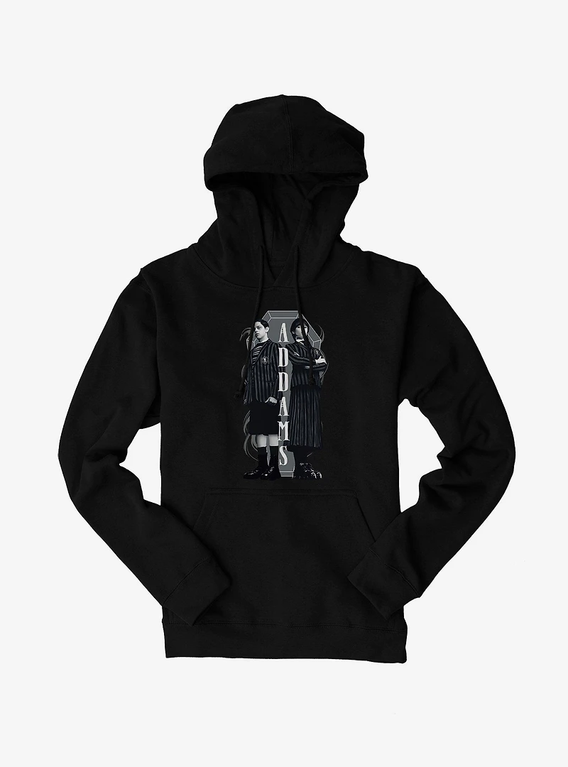 Wednesday Addams Siblings Hoodie