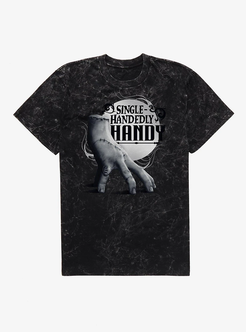 Wednesday Single-Handedly Handy Mineral Wash T-Shirt