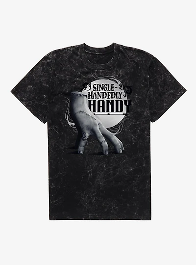 Wednesday Single-Handedly Handy Mineral Wash T-Shirt