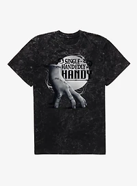 Wednesday Single-Handedly Handy Mineral Wash T-Shirt