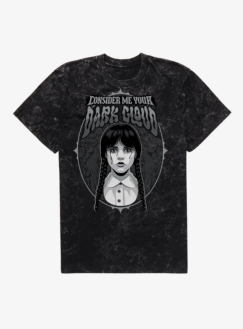 Wednesday Your Dark Cloud Mineral Wash T-Shirt