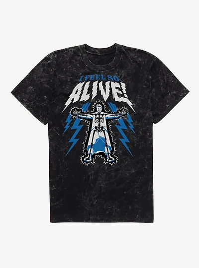 Wednesday I Feel So Alive Mineral Wash T-Shirt