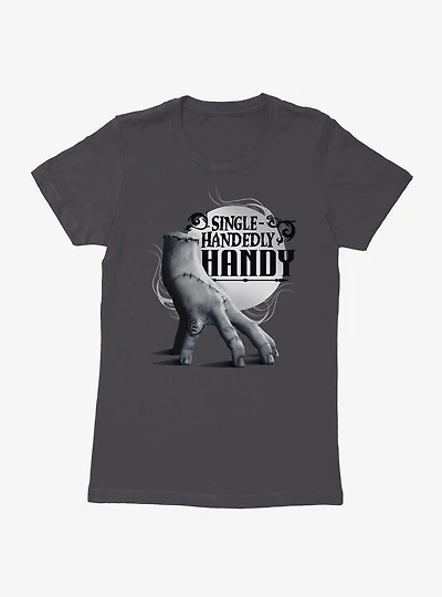 Wednesday Single-Handedly Handy Womens T-Shirt