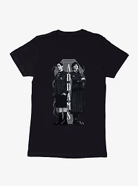 Wednesday Addams Siblings Womens T-Shirt