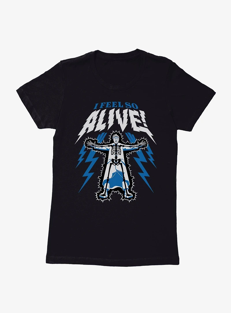 Wednesday I Feel So Alive Womens T-Shirt