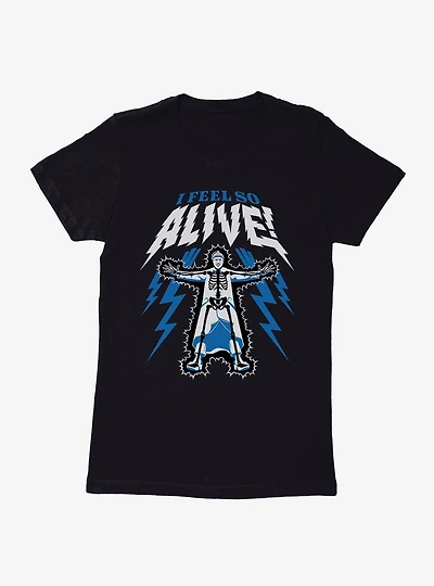 Wednesday I Feel So Alive Womens T-Shirt