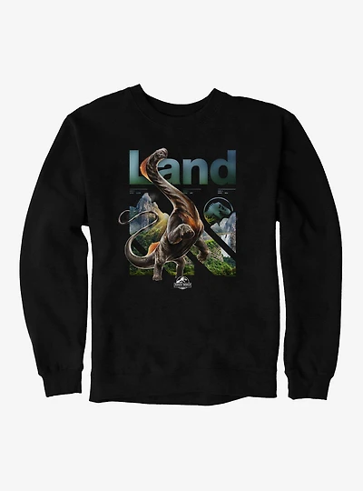 Jurassick World Rebirth Land Titanosaurus Sweatshirt