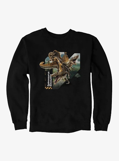 Jurassick World Rebirth Spinosaurs Encounter Sweatshirt