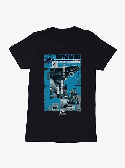 Jurassic World Rebirth Untamed Waters Womens T-Shirt