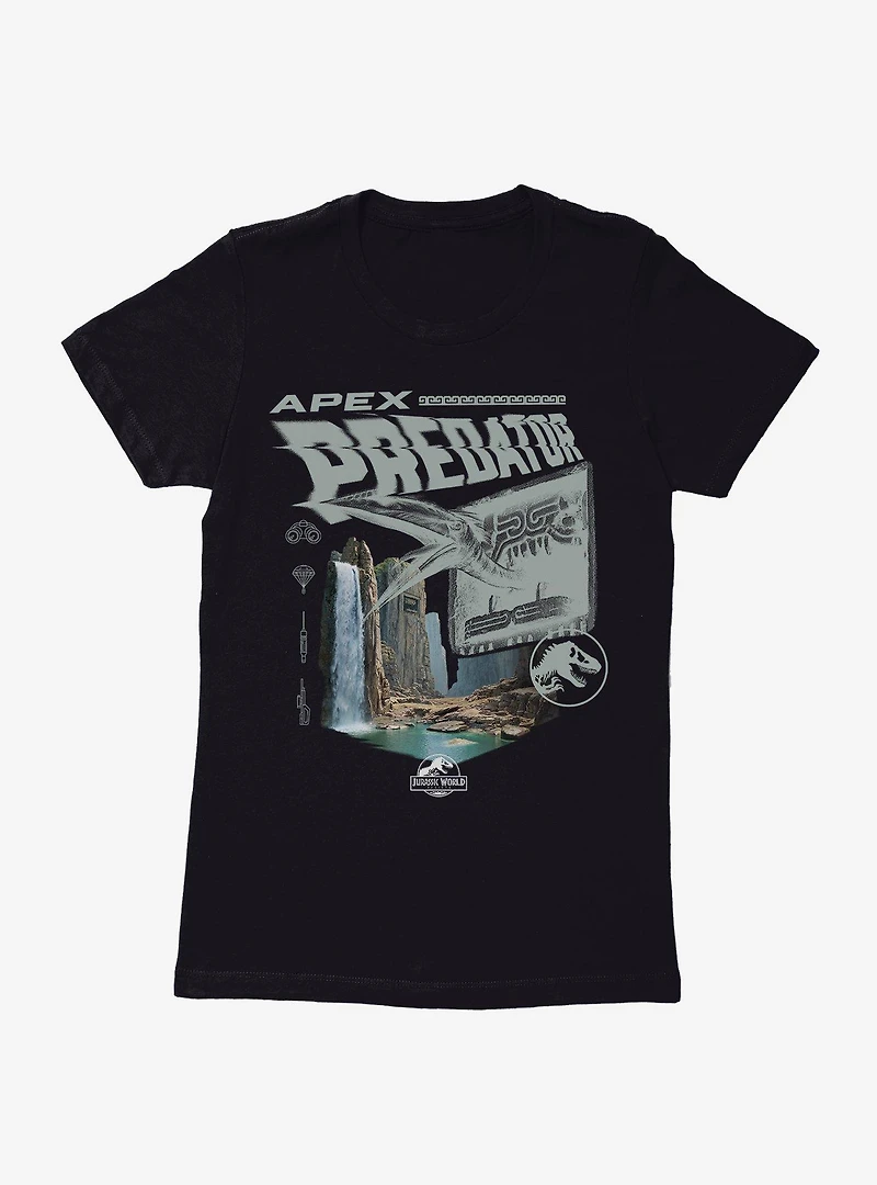 Jurassic World Rebirth Apex Predator Womens T-Shirt