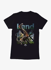 Jurassic World Rebirth Land Titanosaurus Womens T-Shirt