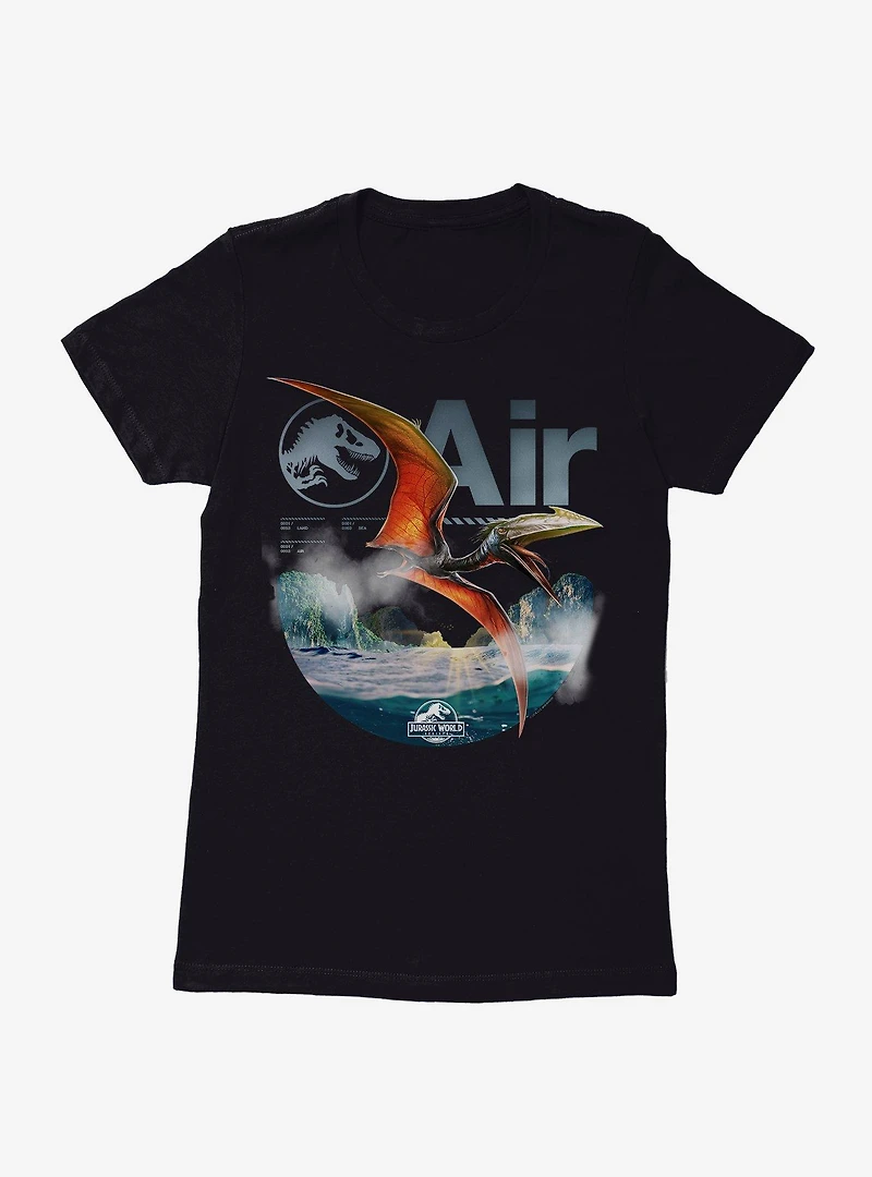 Jurassic World Rebirth Air Quetzalcoatlus Womens T-Shirt