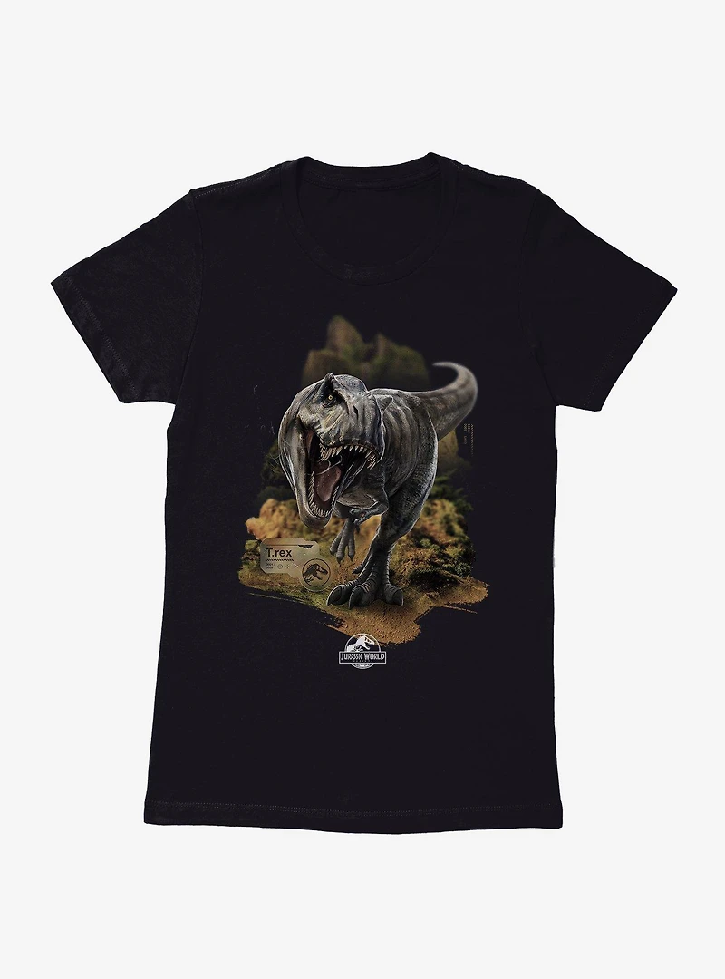 Jurassic World Rebirth T.Rex Womens T-Shirt