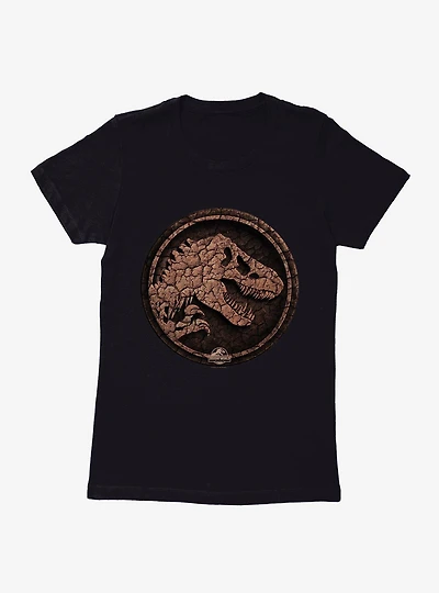 Jurassic World Rebirth Land Logo Womens T-Shirt