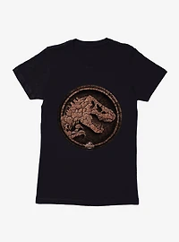 Jurassic World Rebirth Land Logo Womens T-Shirt