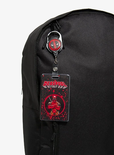 Marvel Deadpool Retractable Lanyard - BoxLunch Exclusive