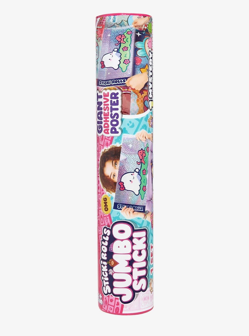 Sticki Rolls Jumbo Sticki Mystery Giant Sticker Poster