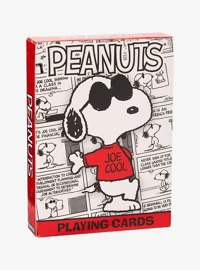 Peanuts Snoopy Joe Cool Playing Cards
