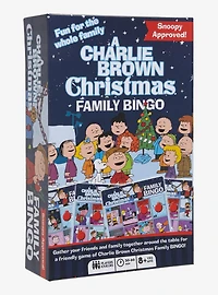 Peanuts A Charlie Brown Christmas Family Bingo Game