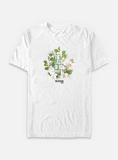 The Last Of Us Floral Logo Big & Tall T-Shirt