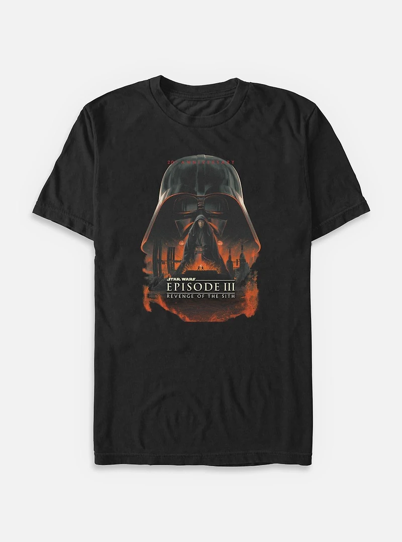 Star Wars Episode III: Revenge Of The Sith 20th Anniversary Poster Big & Tall T-Shirt