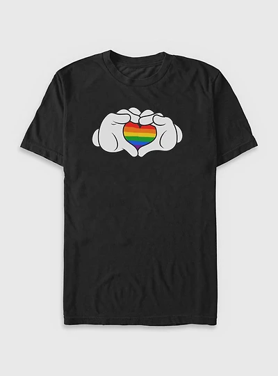 Disney Mickey Mouse Rainbow Love Big & Tall T-Shirt