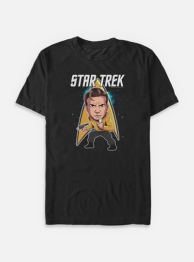 Star Trek Chibi Kirk Big & Tall T-Shirt