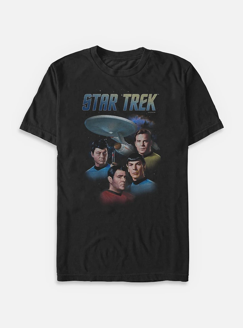 Star Trek Heads Big & Tall T-Shirt