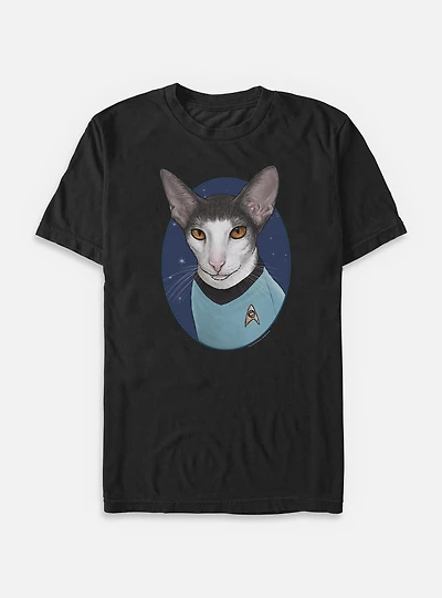 Star Trek Spock Cat Big & Tall T-Shirt