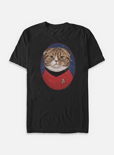 Star Trek Scotty Cat Big & Tall T-Shirt