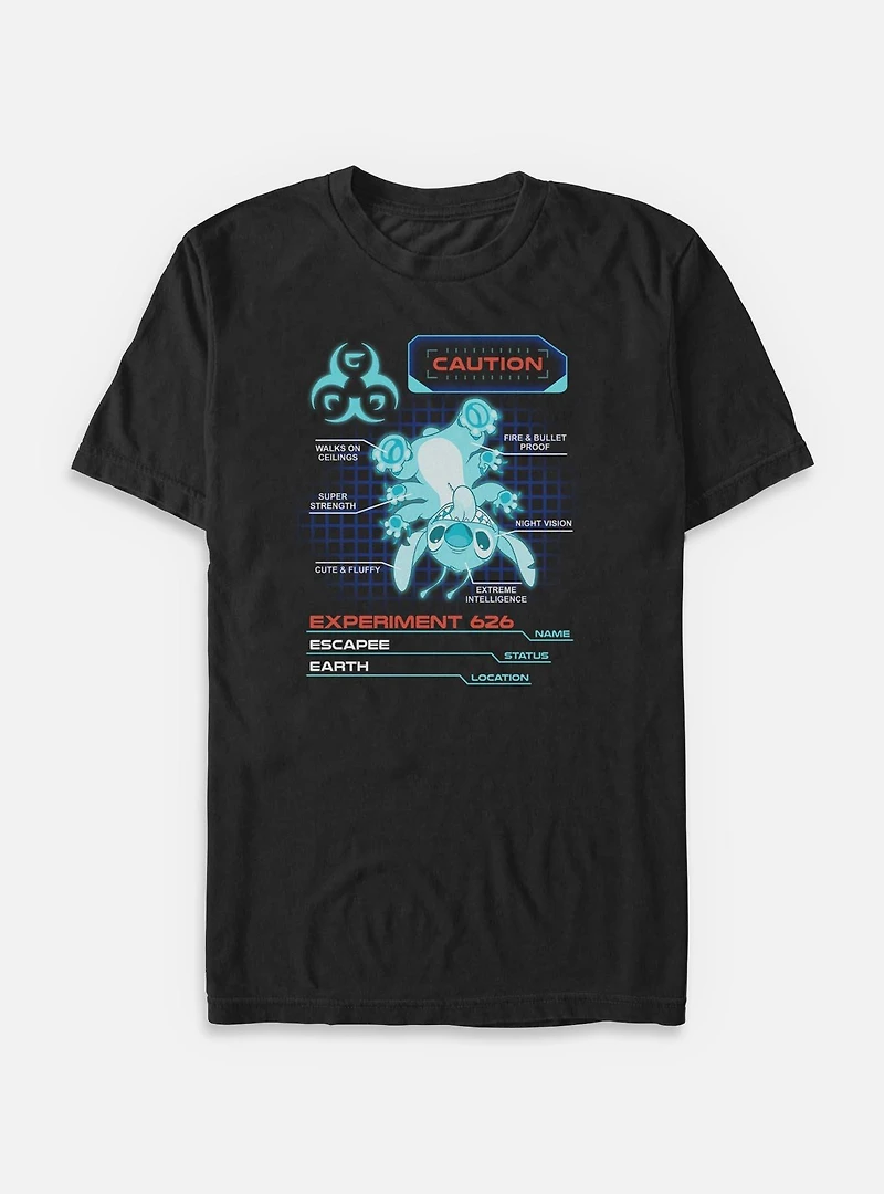 Disney Lilo & Stitch Experiment 626 Big Tall T-Shirt