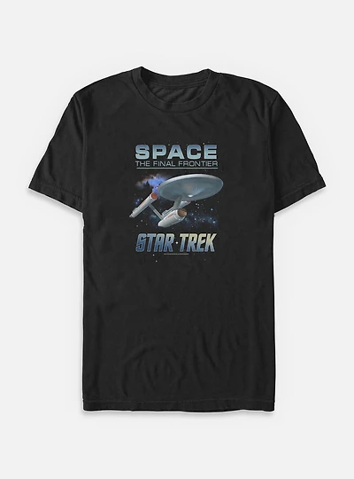 Star Trek Space Frontier Big & Tall T-Shirt