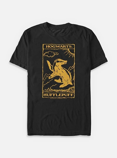 Harry Potter Hufflepuff Tarot Big & Tall T-Shirt
