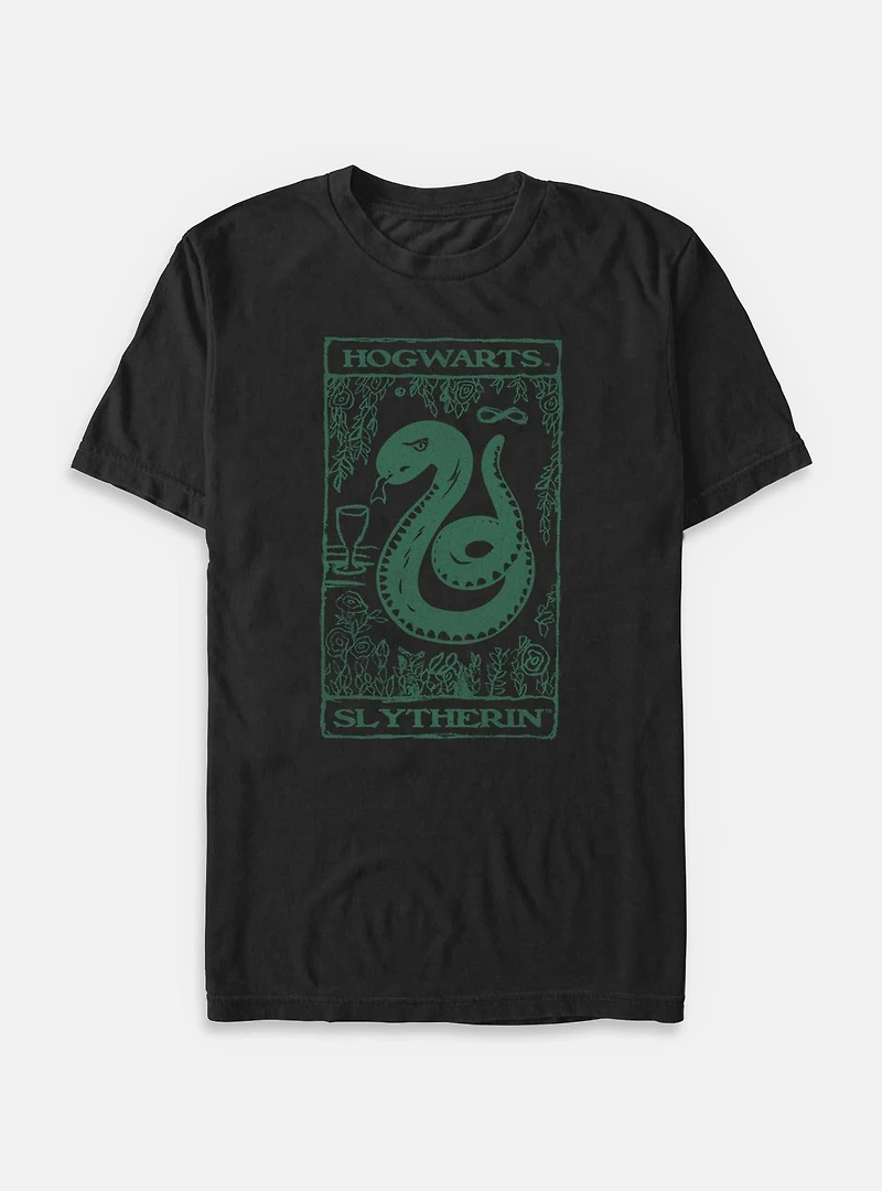 Harry Potter Slytherin Tarot Big & Tall T-Shirt