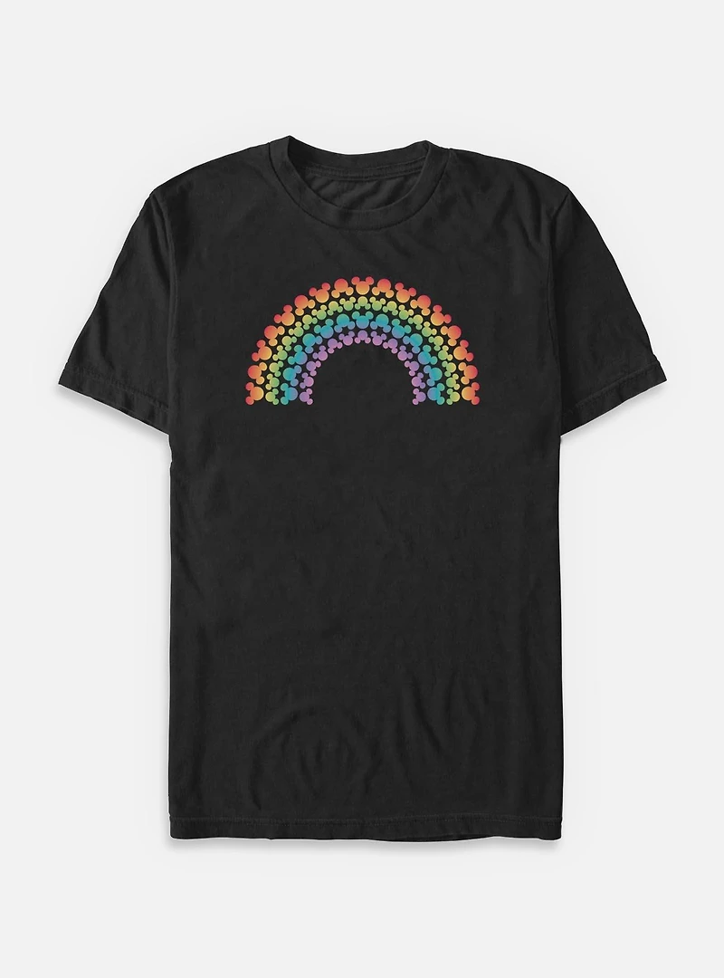 Disney Mickey Mouse Head Rainbow Big & Tall T-Shirt