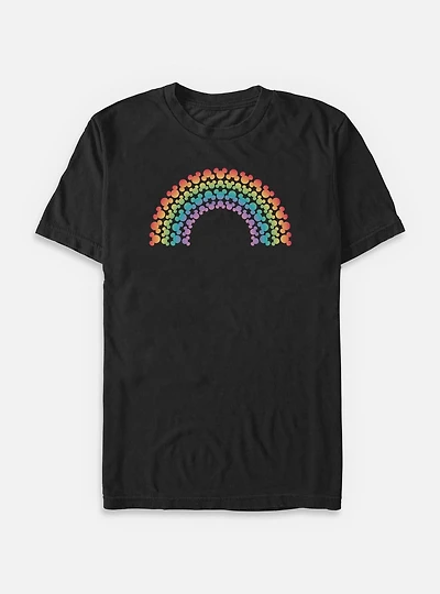 Disney Mickey Mouse Head Rainbow Big & Tall T-Shirt