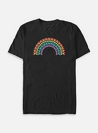 Disney Mickey Mouse Head Rainbow Big & Tall T-Shirt