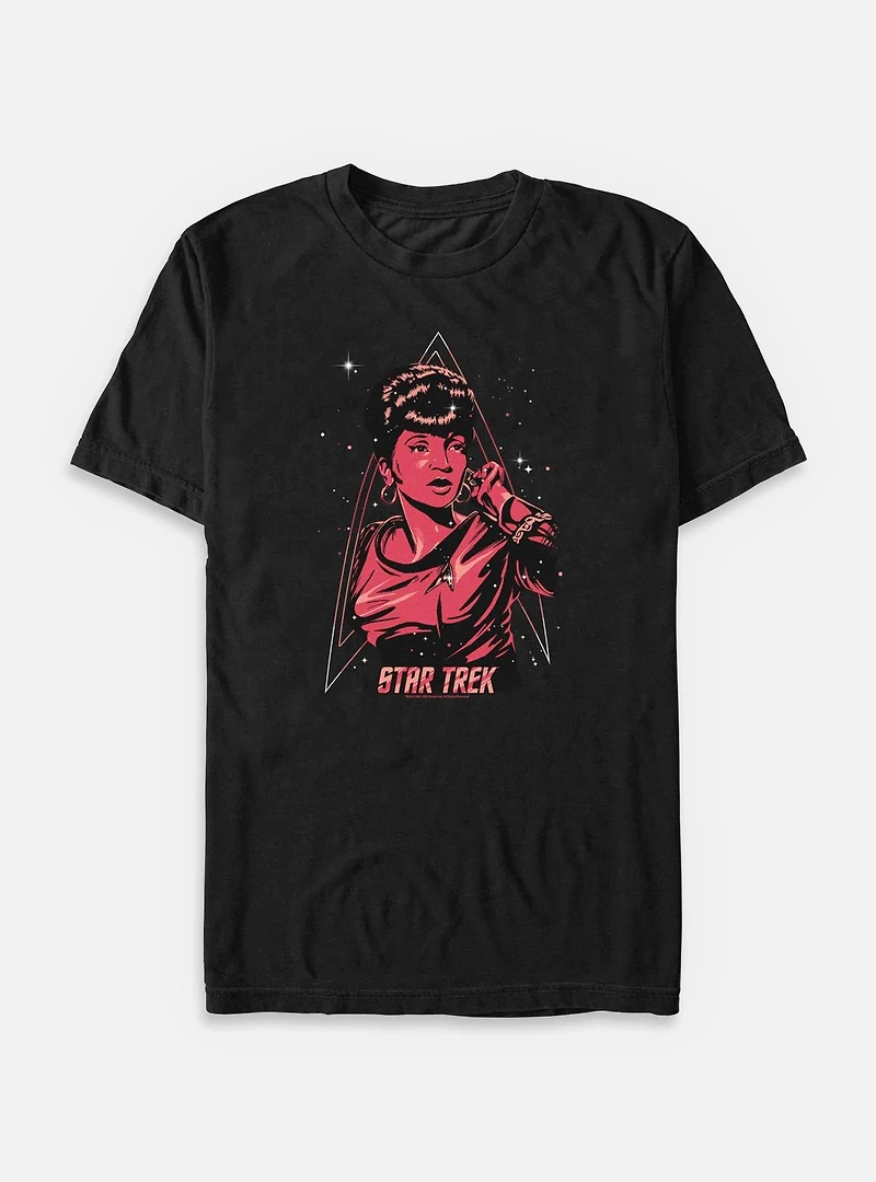 Star Trek Uhura Celestial Reflection Big & Tall T-Shirt